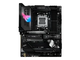 ASUS ROG STRIX X870E-E GAMING WIFI ATX Motherboard – AMD X870E Chipset, AM5 Socket, DDR5 (Up to 192 GB), 5x M.2 (PCIe 5.0/4.0), PCIe 5.0 x16 & PCIe 4.0 x16, Wi-Fi 7 (802.11be) & Realtek 5 Gb LAN, USB4 & USB 3.2 Gen2x2 Type-C, HDMI, 10x USB 3.2 Ports, Realtek ALC4080 Audio, ASUS AI Overclocking/Aura Sync – Premium Gaming/Creator Board