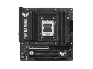 ASUS TUF GAMING B850M-PLUS WIFI AM5 Micro-ATX Motherboard - AMD B850 Chipset, Socket AM5 for Ryzen 7000/8000/9000 Series, DDR5 8000+ (OC), 4 DIMM, Wi-Fi 6E 802.11ax + Bluetooth, 2.5 Gigabit LAN, 3x M.2 + 4x SATA, PCIe 5.0 x16, HDMI & DisplayPort, Realtek ALC1220P 7.1 Audio