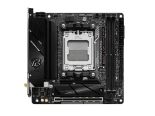 ASRock B650I Lightning WiFi Mini-ITX AM5 Motherboard – AMD B650 Chipset, Supports Ryzen 7000/8000/9000 Series, DDR5-7200+ (2 DIMMs, up to 96 GB), PCIe 4.0 x16, 2x M.2 NVMe (PCIe 5.0 & PCIe 4.0), 2.5 Gb LAN, Wi-Fi 6E & Bluetooth 5.2, HDMI 2.1, USB-C & USB 3.2