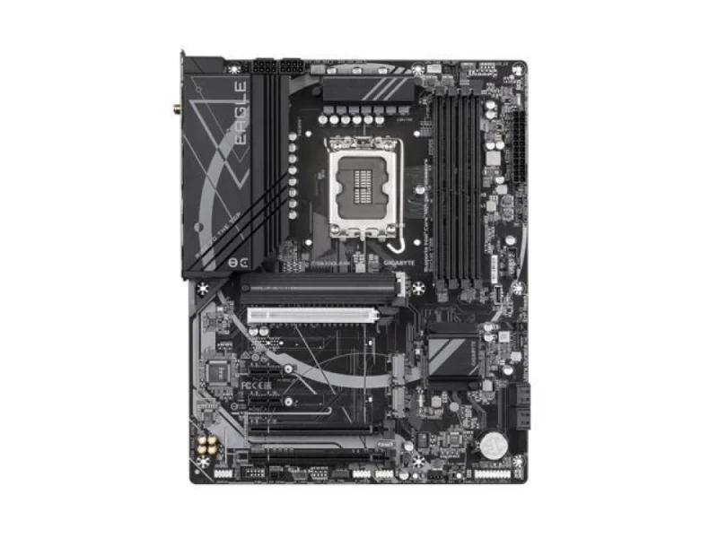 Gigabyte Z790 EAGLE AX ATX Motherboard – Intel Z790 LGA1700 DDR5 upto 7600MHz (OC), 4x DIMM, 3x PCIe 4.0 M.2, Wi-Fi 6E (Intel AX211), 2.5GbE LAN, Realtek ALC897 7.1 Audio, USB 3.2 Gen2/Type-C, HDMI & DisplayPort, SATA & UEFI BIOS - Featured Image