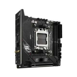 ASUS ROG STRIX B650E-I GAMING WIFI Mini-ITX Motherboard – AMD B650 AM5, DDR5 4800–6400+ MHz, Dual M.2 (PCIe 5.0 & PCIe 4.0), Wi-Fi 6E & Bluetooth 5.2, Intel 2.5Gb Ethernet, PCIe 5.0 x16, HDMI, USB 3.2 Gen2/Gen2x2 Type-C & USB-A, Realtek ALC4080 7.1 Audio, Aura Sync RGB