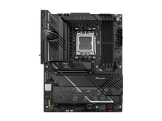 ASUS ROG STRIX X870E-H GAMING WIFI7 ATX Motherboard – AMD X870E AM5 DDR5 up to 8000+ MT/s (4x DIMM, 256 GB), 4x M.2 (2x PCIe 5.0 & 2x PCIe 4.0), PCIe 5.0 x16, Wi-Fi 7 (802.11be) & Bluetooth 5.4, Realtek 5 Gb Ethernet, USB4 + USB 3.2 Gen2x2 Type-C/USB-A, HDMI 2.1, Realtek ALC1220P 7.1 Audio, Pre-Installed I/O Shield