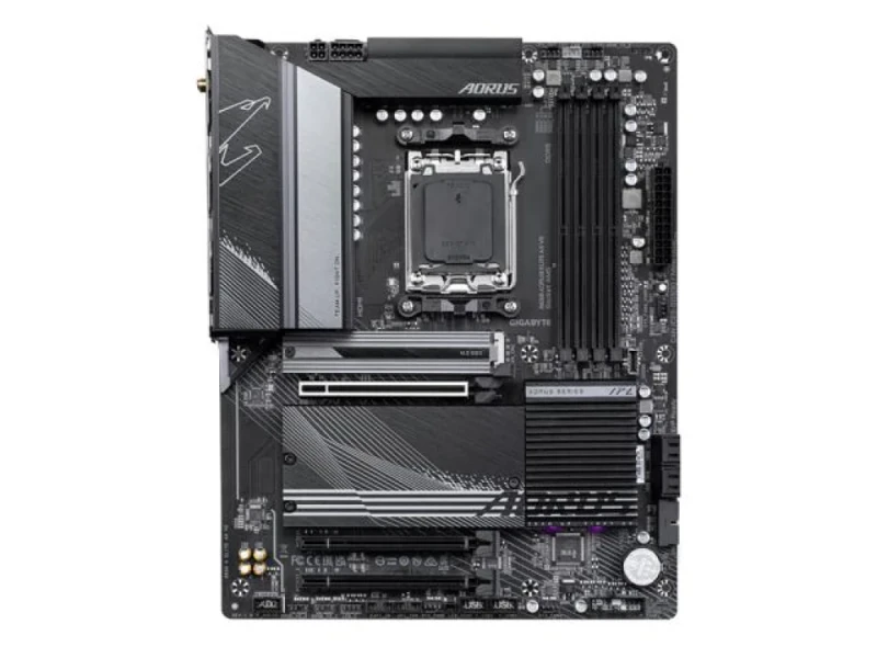 Gigabyte B650 AORUS ELITE AX V2 ATX Motherboard – AMD B650 AM5 Socket, DDR5 up to 8000 MHz (OC), 12+2+2 VRM, Triple M.2 (PCIe 5.0 & 4.0), Wi-Fi 6E & Bluetooth 5.3, 2.5 GbE LAN, USB 3.2 Gen2/Gen2x2 Type-C, HDMI & DisplayPort, Realtek ALC897 Audio, ATX - Featured Image