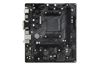 ASRock B550M-HDV AM4 Micro-ATX Motherboard – AMD B550 Chipset, Supports Ryzen 5000/4000/3000 Series, Dual DDR4 Slots up to 4733+ (OC), PCIe 4.0 x16 & PCIe 3.0 x1, Single M.2 NVMe & SATA III, Gigabit LAN, HDMI/DVI-D/D-Sub Outputs, Realtek ALC887 Audio