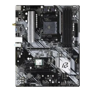 ASRock B550 Phantom Gaming 4/ac AMD AM4 ATX Motherboard – AMD B550 Chipset, AM4 Socket, DDR4 Memory up to 128 GB, PCIe 4.0 x16 + PCIe 3.0 Slots, Dual M.2 & SATA3 Storage, Realtek Gigabit LAN, 802.11ac Wi-Fi + Bluetooth 4.2, HDMI, 7.1 HD Audio – Gaming PC Build Board