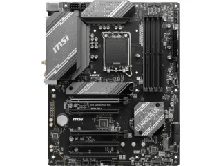 MSI B760 GAMING PLUS WIFI ATX Motherboard – Intel B760 Chipset LGA1700, Supports 14th/13th/12th Gen Core CPUs, DDR5 up to 6800+ MHz OC, PCIe 4.0 & Dual M.2 (x4), 2.5 Gb LAN & Wi-Fi 6E/Bluetooth 5.3, USB 3.2 Gen2 Type-C & Gen1, HDMI 2.1/DisplayPort – Gaming & Performance Board