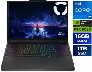 Lenovo Legion 5i 15.1" Gaming Laptop – Intel Core i7-14700HX, NVIDIA GeForce RTX 5060 8GB, 16GB DDR5, 1TB SSD, 165Hz WQXGA OLED Display, Wi-Fi 7, USB-C/USB-A Ports, Windows 11 Home – High-Performance Portable Gaming & Content Creation Machine