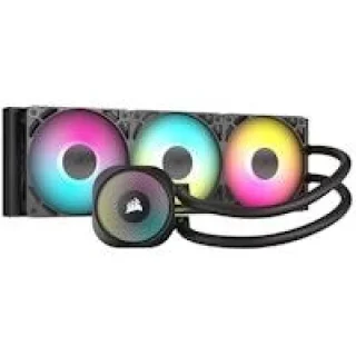 Corsair NAUTILUS 360 RS ARGB 360 mm AIO Liquid CPU Cooler – Triple RS120 ARGB PWM Fans, 360 mm Aluminium Radiator with Copper Cold Plate, 450 mm Tubing, PWM & Zero-RPM Control, Intel LGA1851/LGA1700 & AMD AM5/AM4 Support, Low-Noise High-Flow All-in-One Cooling