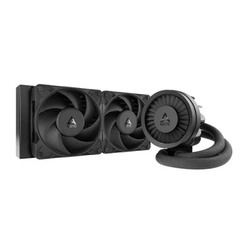 ARCTIC Liquid Freezer III Pro 240 mm AIO CPU Cooler – Dual P12 Pro High-Airflow Fans, Copper Cold Plate & Integrated VRM Fan, PWM Pump 800–2800 RPM, Aluminum Radiator 277x120x38 mm, LGA1851/1700 & AM5/AM4 Support, MX-6 Thermal Paste Included – Quiet Performance Liquid Cooling - Featured Image