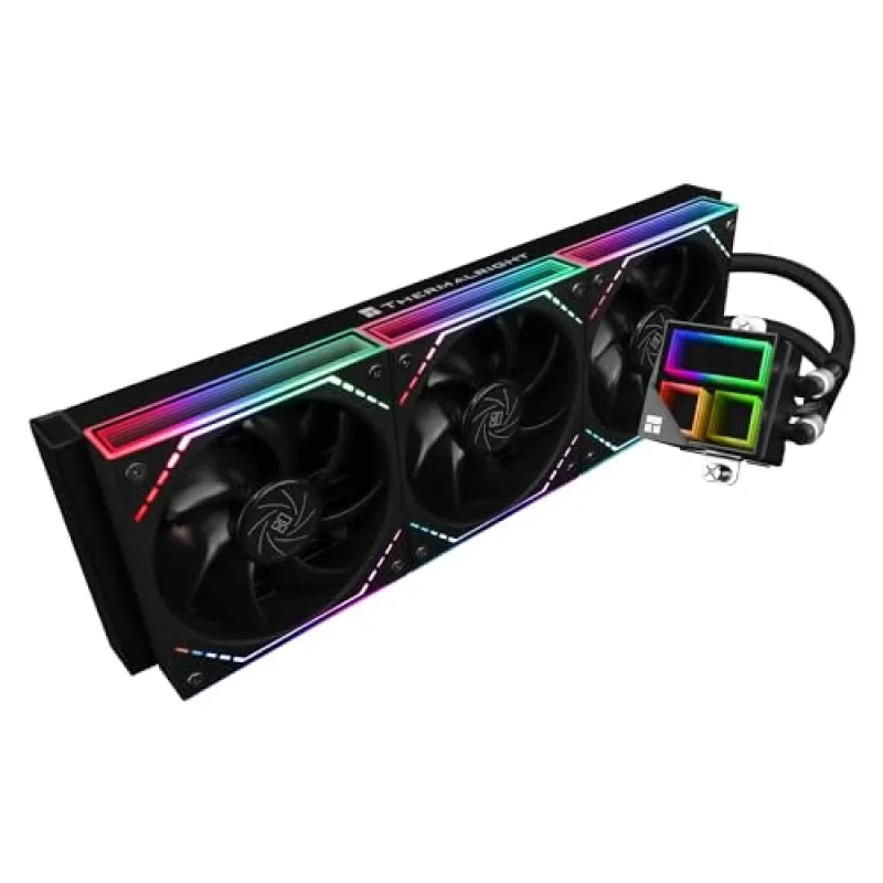 Thermalright Frozen Infinity 360 ARGB 360 mm AIO Liquid CPU Cooler – Triple 120 mm ARGB Fans, Infinity Mirror Pump Block, Aluminum Radiator 397x120x27 mm, 2000 RPM PWM Fans, Fluid Dynamic Bearing, Intel LGA115X/1200/1700/1851/2011/2066 & AMD AM4/AM5 Support, High-Performance CPU Cooling - Featured Image