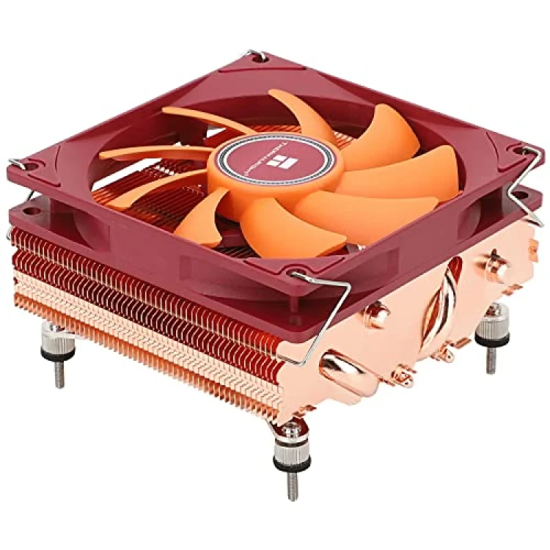 Thermalright AXP90-X47 Low-Profile CPU Air Cooler – 47 mm Ultra-Low Height with 92 mm PWM TL-9015 Fan, 4 x 6 mm Heat Pipes, Aluminum Fins & Copper Base, Hydraulic Bearing, Compatible with Intel (LGA1700/1200/115x) & AMD (AM5/AM4) for Compact SFF Builds - Featured Image