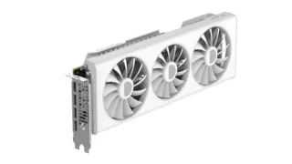 XFX Speedster QICK 319 Core Radeon RX 7800 XT 16GB White – AMD RDNA 3 GPU, 16GB GDDR6, 256-bit, Boost Clock up to 2430 MHz, Triple-Fan Speedster Cooling, PCIe 4.0, HDMI 2.1/DP Outputs, 335 mm Length