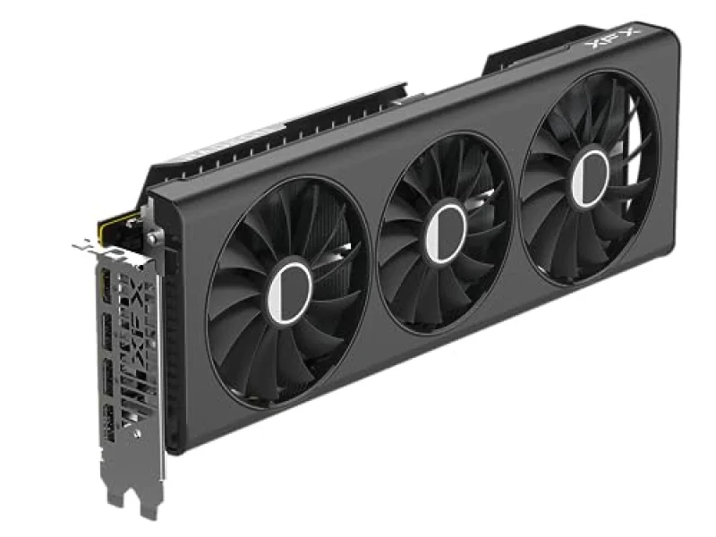 XFX Speedster QICK 319 Core Radeon RX 7800 XT 16GB – AMD RDNA 3 GPU, 16GB GDDR6, 256-bit, Boost Clock up to 2430 MHz, Triple-Fan Speedster Cooling, PCIe 4.0, HDMI 2.1/DP Outputs, 335 mm Length - Featured Image
