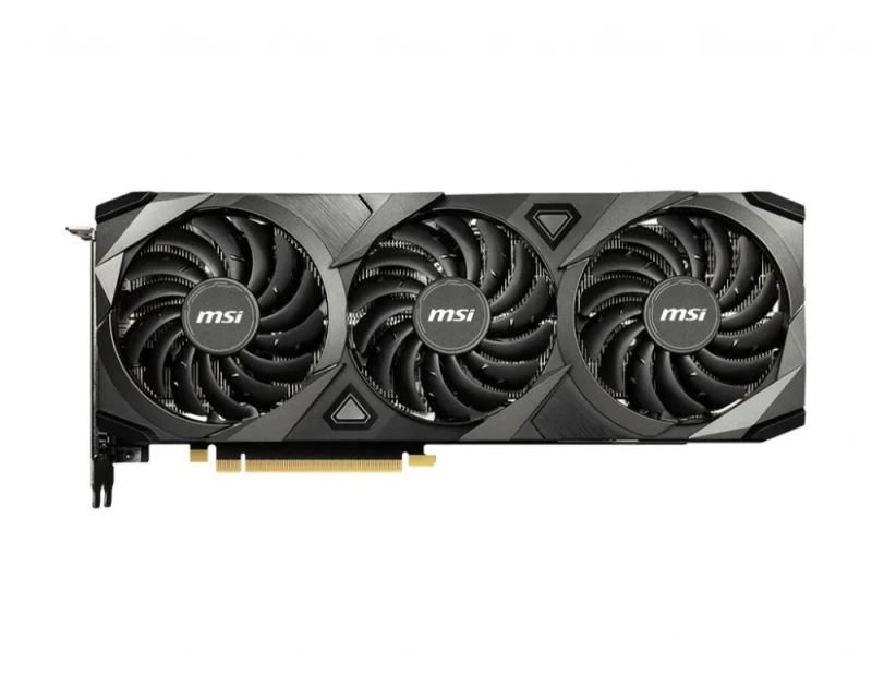 MSI RTX 3080 VENTUS 3X 10G OC GeForce RTX 3080 – NVIDIA Ampere GPU, 10GB GDDR6X, 320-bit, Boost Clock up to 1740 MHz, Triple-Fan VENTUS Cooling, Ray Tracing & DLSS, PCIe 4.0, 305 mm Card - Featured Image