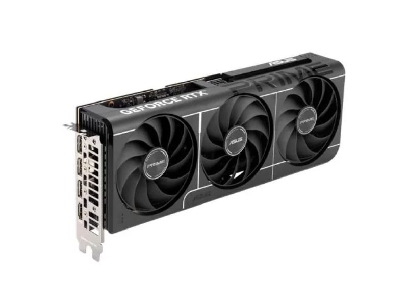 ASUS PRIME OC GeForce RTX 5060 Ti 16GB GDDR7 Graphics Card – NVIDIA Blackwell GPU, 4608 CUDA Cores, 28 Gbps Memory, PCIe 5.0, Triple-Fan Axial-Tech Cooling, 304 mm Length, 3x DisplayPort 2.1b & HDMI 2.1b, Black/Multicolor Gaming GPU - Featured Image