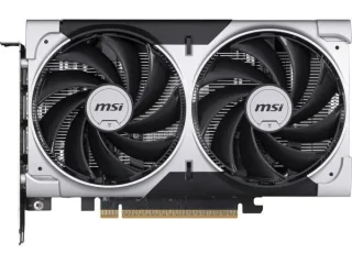 MSI VENTUS 2X OC GeForce RTX 5050 8GB Silver/Black – NVIDIA RTX 5050 GPU, 8GB GDDR6 128-bit, 2602 MHz Boost, PCIe 5.0 x16 (x8), Dual TORX 5.0 Fans, 3x DisplayPort 2.1b + HDMI 2.1b, 197x120x41 mm Compact GPU