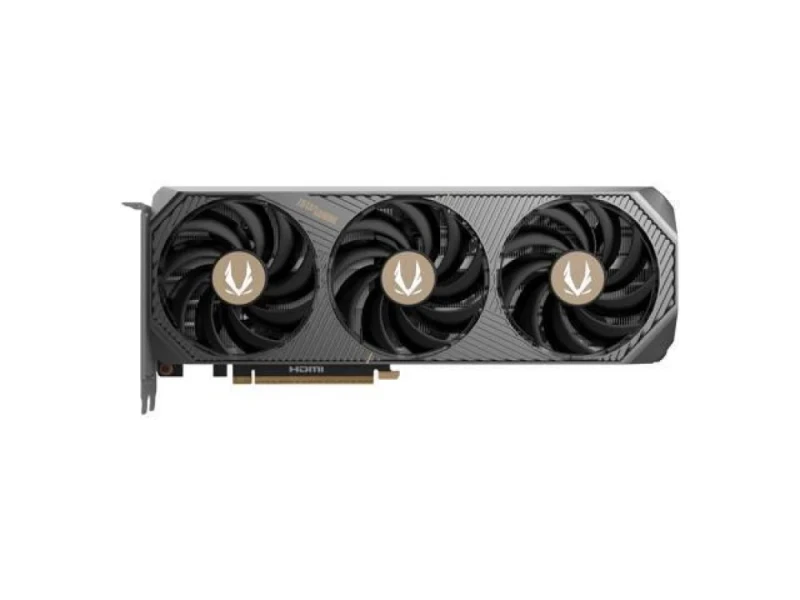ZOTAC GAMING GeForce RTX 5070 SOLID 12GB GDDR7 PCIe 5.0 Graphics Card – NVIDIA RTX 5070 GPU, 6144 CUDA Cores, 12 GB GDDR7 Memory, IceStorm 2.0 Triple-Fan Cooling, 3x DisplayPort 2.1b & HDMI 2.1b Outputs, Black/Copper 304 mm High-Performance Gaming GPU - Featured Image