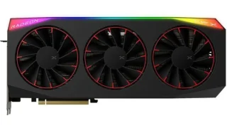 XFX Mercury OC Magnetic Air RGB Radeon RX 9070 XT 16GB GDDR6 PCIe 5.0 Graphics Card – AMD Radeon RX 9070 XT GPU, 4096 Stream Processors, 16 GB 256-bit GDDR6 @ 20 Gbps, Boost ~3100 MHz, Triple Magnetic Air RGB Fans, 3x DisplayPort 2.1 & HDMI 2.1, Black 360 mm