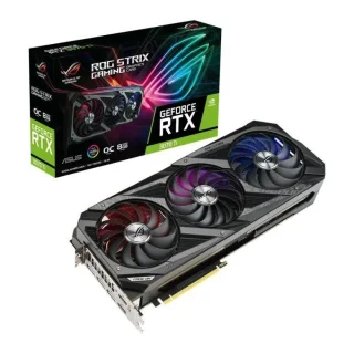 ASUS ROG STRIX GAMING OC GeForce RTX 3070 Ti 8GB GDDR6X PCIe 4.0 Graphics Card – 6144 CUDA Cores, 256-bit Bus, 19 Gbps Memory, Triple-Fan Axial-Tech Cooling, 318 mm Length, 3x 8-Pin Power, 2x HDMI 2.1 & 3x DisplayPort 1.4a – High-Performance Ampere GPU for 4K Gaming & VR