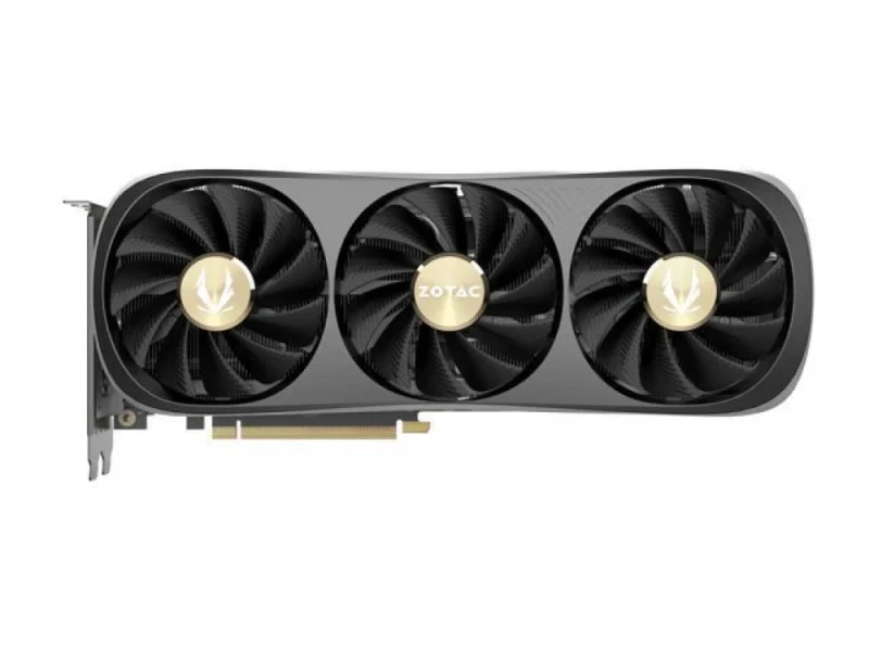 ZOTAC GAMING Trinity OC GeForce RTX 4070 Ti 12GB GDDR6X PCIe 4.0 Graphics Card – NVIDIA RTX 4070 Ti GPU, 7680 CUDA Cores, 192-bit 21 Gbps Memory, 2625 MHz Boost, IceStorm 2.0 Triple-Fan Cooling, HDMI 2.1a + 3x DisplayPort 1.4a, 307 mm Black Gaming GPU - Featured Image