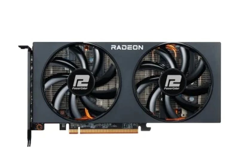 PowerColor Fighter Radeon RX 6700 XT 12GB Black PCIe 4.0 Gaming Graphics Card – AMD RDNA 2 RX 6700 XT GPU, 2560 Stream Processors, 12 GB GDDR6 192-bit, Boost up to ~2581 MHz, Dual Fans, 228 mm Length, HDMI 2.1 & 3x DisplayPort 1.4, PCIe x16 - Featured Image
