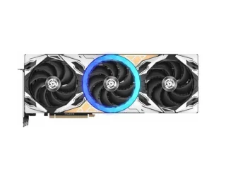 ZOTAC GAMING APOCALYPSE OC GeForce RTX 5070 Ti 16GB GDDR7 PCIe 5.0 Graphics Card – NVIDIA RTX 5070 Ti GPU, 8960 CUDA Cores, 28 Gbps 16 GB GDDR7, IceStorm 3.0 Advanced Cooling with Vapor Chamber & Triple Fans, SPECTRA 2.0 ARGB, 361 mm Length, 3x DisplayPort 2.1b + HDMI 2.1b (White/Gold)