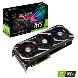ASUS ROG STRIX GAMING OC V2 GeForce RTX 3060 12GB GDDR6 Graphics Card – NVIDIA Ampere GA106 GPU, 3584 CUDA Cores, PCIe 4.0 x16, 192-bit Memory Bus, OC Mode 1912 MHz Boost, 3x DisplayPort 1.4a & 2x HDMI 2.1, Axial-tech Triple-Fan Cooler, 2.7-Slot, 300 mm Length, Black/Silver