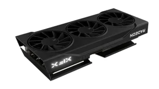 XFX Radeon RX 9060 XT Swift OC 16GB GDDR6 PCIe 5.0 Graphics Card – AMD RDNA 4 GPU, 2048 Stream Processors, 128-bit 16 GB @ 20 Gb/s Memory, Dual-Fan Active Cooling, 2x DisplayPort 2.1 + HDMI 2.1 Outputs, 290 mm Length, Black Gaming Edition