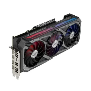 ASUS ROG STRIX GAMING OC GeForce RTX 3070 8GB GDDR6 PCIe 4.0 Graphics Card – 5888 CUDA Cores, Up to ~1935 MHz Boost, 256-Bit Memory, Triple Axial-Tech Fans, 2x HDMI 2.1 & 3x DisplayPort 1.4a, 318 mm Length, Black High-Performance GPU for 1440p/4K Gaming