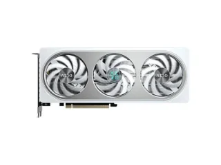 Gigabyte GeForce RTX 5060 Ti AERO OC 8GB – NVIDIA GeForce RTX 5060 Ti GDDR7 PCIe 5.0 x8 Graphics Card, 8 GB 128-bit, 4608 CUDA Cores, 2647 MHz Boost, GIGABYTE WINDFORCE 3X Triple Fan Cooling, 3x DisplayPort 2.1 + HDMI 2.1, White/Silver 281 mm