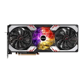 ASRock Phantom Gaming D OC Radeon RX 6800 XT 16GB GDDR6 PCIe 4.0 Graphics Card – AMD RDNA 2 GPU with 4608 Stream Processors, 2310 MHz Boost, 256-bit 16 GB Memory, Triple-Fan Cooling, 3x DisplayPort 1.4 & HDMI 2.1, 330 mm Black/Silver Gaming GPU