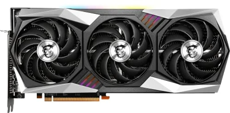 MSI Radeon RX 6900 XT GAMING X TRIO 16G 16GB Silver/Black 324 mm – AMD RDNA 2 RX 6900 XT GPU, 5120 Stream Processors, 16 GB GDDR6 256-bit, PCIe 4.0 x16, Boost ~2340 MHz, TRI FROZR 2 Triple Fan Cooling, 3x DisplayPort 1.4 & HDMI 2.1, 300 W TDP - Featured Image