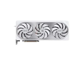 Gigabyte AERO OC GeForce RTX 4070 Ti 12GB White/Silver 336 mm – NVIDIA Ada Lovelace RTX 4070 Ti GPU, 7680 CUDA Cores, 12 GB GDDR6X 192-bit, PCIe 4.0 x16, Triple-Fan Active Cooling with RGB, 3x DisplayPort 1.4a & HDMI 2.1, Triple-Slot Gaming Graphics Card