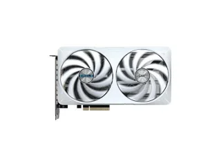 Gigabyte GeForce RTX 5060 Ti EAGLE OC 8GB White/Silver – PCI-E 5.0 x8, 4618 CUDA Cores, 8GB GDDR7 128-bit, 2617 MHz Boost, WINDFORCE 2X Dual Fan, 3x DisplayPort 2.1b & HDMI 2.1b, 215 mm Compact Gaming GPU