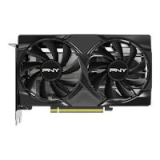 PNY GeForce RTX 5060 8GB GDDR7 Dual-Fan PCIe 5.0 x8 Graphics Card – NVIDIA Blackwell GPU, 3840 CUDA Cores, 2497 MHz Boost, 128-bit 8 GB Memory, 3x DisplayPort 2.1b & HDMI 2.1b, 200 mm Compact Black Gaming GPU