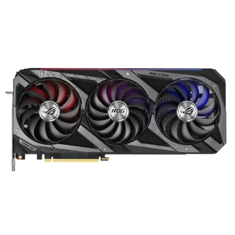 ASUS ROG STRIX GAMING GeForce RTX 3070 8GB GDDR6 PCIe 4.0 Graphics Card – NVIDIA Ampere 5888 CUDA Cores, 318 mm Triple-Fan Axial-Tech Cooler, 256-bit Bus, 2x HDMI 2.1 & 3x DisplayPort 1.4a, RGB LED, Triple-Slot Black Gaming GPU - Featured Image