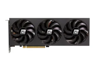 PowerColor Fighter OC Radeon RX 7900 GRE 16GB GDDR6 PCIe 4.0 Graphics Card – AMD RX 7900 GRE, 5120 Stream Processors, 256-bit Bus, Triple-Fan Active Cooling, 1x HDMI 2.1 & 3x DisplayPort 2.1, Black, 303 mm Length