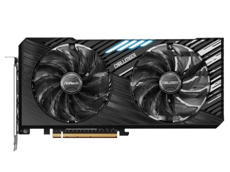 ASRock Challenger SE OC Intel Arc A750 8GB GDDR6 Graphics Card – Intel Arc A750 GPU, 256-bit 8 GB Memory, Dual-Fan Active Cooling, PCIe 4.0 x16, Up to 7680x4320, 1x HDMI 2.0b & 3x DisplayPort 2.0, 267 mm Black Gaming GPU - Featured Image
