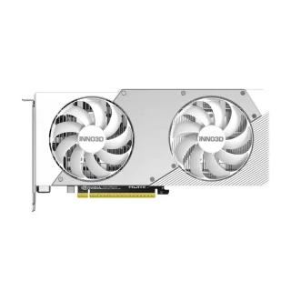 Inno3D TWIN X2 GeForce RTX 5060 8GB GDDR7 PCIe 5.0 Graphics Card – NVIDIA Blackwell RTX 5060 GPU, 3840 CUDA Cores, 128-bit 28 Gbps Memory, Dual Fan Cooling, 3x DisplayPort 2.1b + HDMI 2.1b, Compact 225 mm Length, Black
