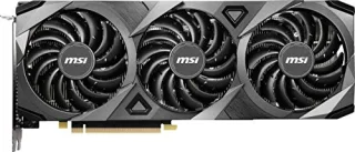 MSI GeForce RTX 3070 Ventus 3X 8G OC LHR – NVIDIA Ampere GPU, 5888 CUDA Cores, 8GB GDDR6 256-bit 14 Gbps, PCIe 4.0 x16, 220 W TDP, Triple TORX Fan 3.0 Cooling, 305 mm Length, 3x DisplayPort 1.4a & HDMI 2.1 Outputs – High-Performance Gaming Graphics Card