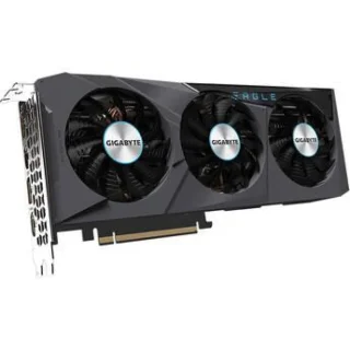 Gigabyte EAGLE OC Rev 2.0 GeForce RTX 3070 8GB LHR Graphics Card – NVIDIA Ampere 5888 CUDA Cores, 256-bit GDDR6, PCIe 4.0, 282 mm Length, WINDFORCE 3X Cooling with Triple Fans, 2x HDMI 2.1 + 2x DisplayPort 1.4a, RGB Fusion 2.0, Black