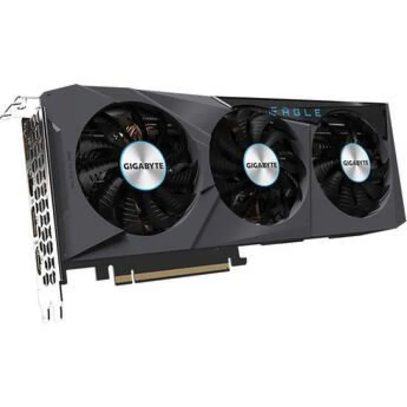 Gigabyte EAGLE OC Rev 2.0 GeForce RTX 3070 8GB LHR Graphics Card – NVIDIA Ampere 5888 CUDA Cores, 256-bit GDDR6, PCIe 4.0, 282 mm Length, WINDFORCE 3X Cooling with Triple Fans, 2x HDMI 2.1 + 2x DisplayPort 1.4a, RGB Fusion 2.0, Black - Featured Image