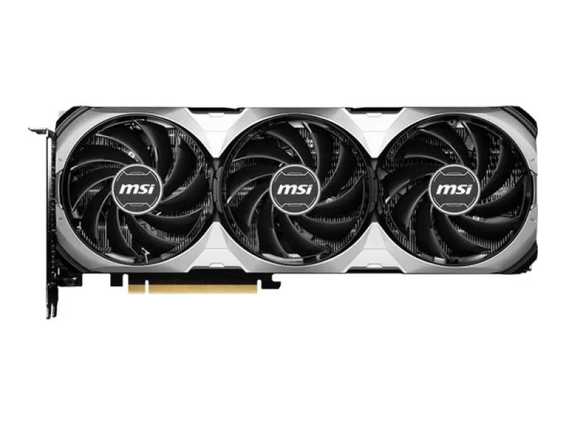 MSI VENTUS 3X E1 OC GeForce RTX 4070 12GB Graphics Card – NVIDIA Ada Loveland RTX 4070, 5888 CUDA Cores, 12GB GDDR6 192-bit, PCIe 4.0 x16, TORX Fan 4.0 Triple Cooling, Boost ~2505 MHz, 3x DisplayPort 1.4a + HDMI 2.1a, 308 mm Length, Black/Silver - Featured Image