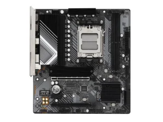 ASRock B650M-HDV/M.2 AMD AM5 Micro-ATX Motherboard – B650 Chipset, Socket AM5 for Ryzen 7000/8000/9000, DDR5 Dual Channel, 2x M.2 (PCIe Gen5x4 & Gen4x4), 4x SATA3, 2.5 Gb LAN, HDMI 2.1 & DisplayPort, Realtek ALC897 7.1 Audio, USB 3.2 Gen2 Type-C + Multiple USB3.2/USB2.0, Pre-Installed I/O Shield – Budget Gaming/Workstation Board