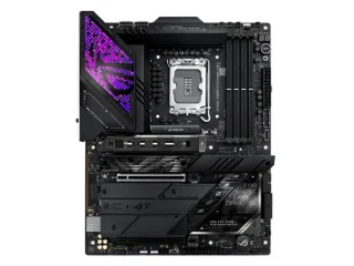ASUS ROG STRIX Z890-E GAMING WIFI Intel Z890 ATX Motherboard – LGA1851 Socket for Intel Core Ultra Series, DDR5 up to 9200+ MT/s (OC), 7x M.2 NVMe (PCIe 5.0 & 4.0), PCIe 5.0 x16 SafeSlot, Dual Thunderbolt 4 & USB-C, Intel Wi-Fi 7 & Bluetooth 5.4, Realtek 5Gb LAN, HDMI 2.1/DisplayPort, AI Overclocking & Cooling – Premium Gaming/AI PC Board
