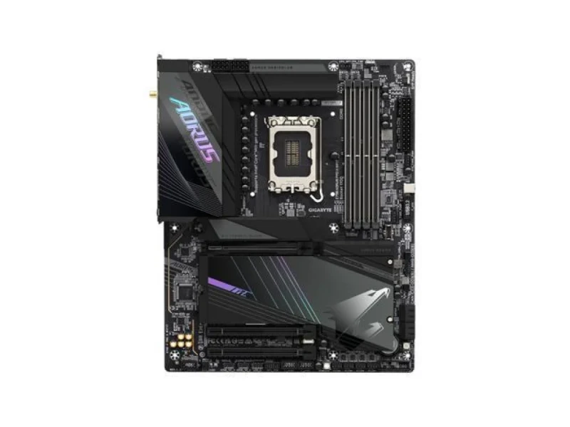 GIGABYTE Z790 AORUS PRO X WIFI7 ATX Motherboard – Intel Z790 Chipset, LGA 1700 for 14th/13th Gen Core CPUs, DDR5-8266+ (OC) Support, 5x M.2 (PCIe 5.0 & PCIe 4.0), Wi-Fi 7 (802.11be) & Bluetooth 5.4, Realtek 5 GbE LAN, USB-C 3.2 Gen2x2 & USB 3.2, HDMI & DisplayPort, Advanced VRM & Thermal Armor - Featured Image