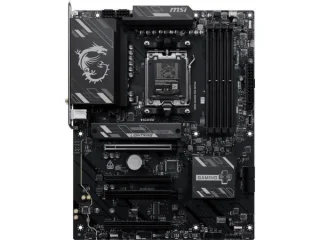 MSI B850 GAMING PRO WIFI6E AMD AM5 ATX Motherboard – AMD B850 Chipset, AM5 Socket, DDR5-8200+ (OC) Support, Dual M.2 PCIe 5.0/4.0 NVMe, 2.5G LAN, Wi-Fi 6E & Bluetooth 5.3, HDMI 2.1 & DisplayPort 1.4, Realtek ALC897 7.1 HD Audio, USB 10Gbps & 5Gbps Ports, ATX Form Factor