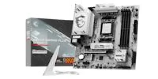 MSI B850M GAMING PLUS WIFI6E AMD B850 AM5 Micro-ATX Motherboard – AMD B850 Chipset, AM5 Socket for Ryzen 7000/8000/9000 Series, DDR5-8200+ (OC) Support, 4x DIMM, 2x M.2 NVMe (PCIe 5.0 & 4.0), 2.5 Gb LAN, Wi-Fi 6E & Bluetooth 5.3, HDMI 2.1 & DisplayPort, Realtek ALC897 7.1 Audio, Compact mATX Gaming Board