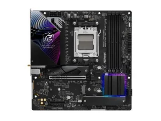 ASRock B850M Riptide WiFi Micro-ATX Motherboard – AMD B850 AM5 Socket, Dual-Channel DDR5 up to 8000+ MT/s (4x DIMM), PCIe 5.0 x16 & PCIe 4.0 x4, 3x M.2 NVMe & 4x SATA III Storage, Wi-Fi 7 & Bluetooth 5.4, 2.5 Gb LAN, HDMI 2.1 & DisplayPort 1.4, Realtek ALC1220 7.1-Ch Audio