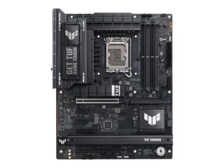 ASUS TUF GAMING Z890-PLUS WIFI Intel Z890 ATX Motherboard – LGA1851 Socket for Intel Core Ultra, 4x DDR5 up to 192 GB, PCIe 5.0 & PCIe 4.0, 4x M.2 & 4x SATA, Wi-Fi 7 & Bluetooth 5.4, 2.5 Gb LAN, Dual Thunderbolt 4, USB-C, HDMI 2.1 & DisplayPort, Realtek ALC1220P Audio, TUF Durable Components